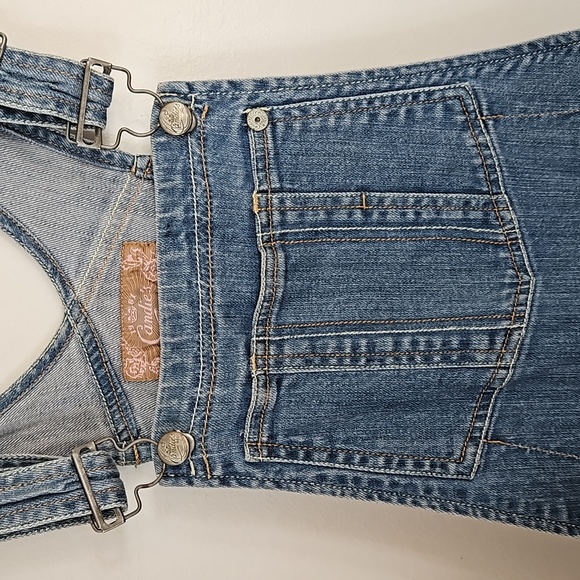 VINTAGE CANDIES DENIM OVERALLS - Picture 3 of 12